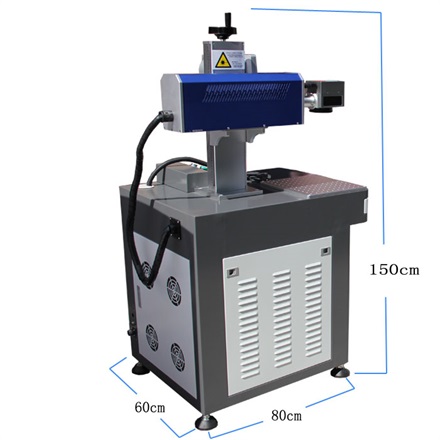 二氧化碳激光打標(biāo)機外形尺寸圖